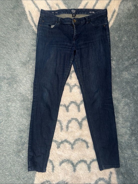 a.n.a Denim - a.n.a Dark Blue Skinny Jeans - 12 Tall
